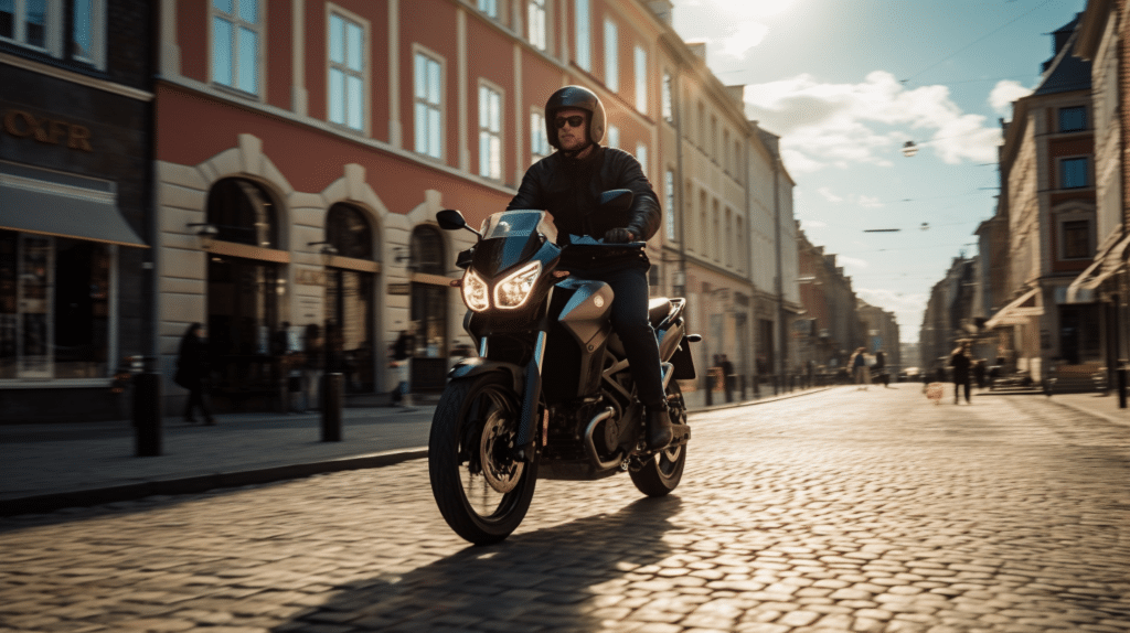 Motorcykel i København